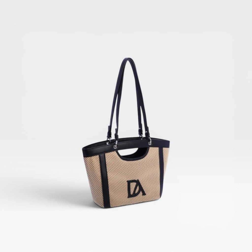 Bolso de mano beige- Don Algodón
