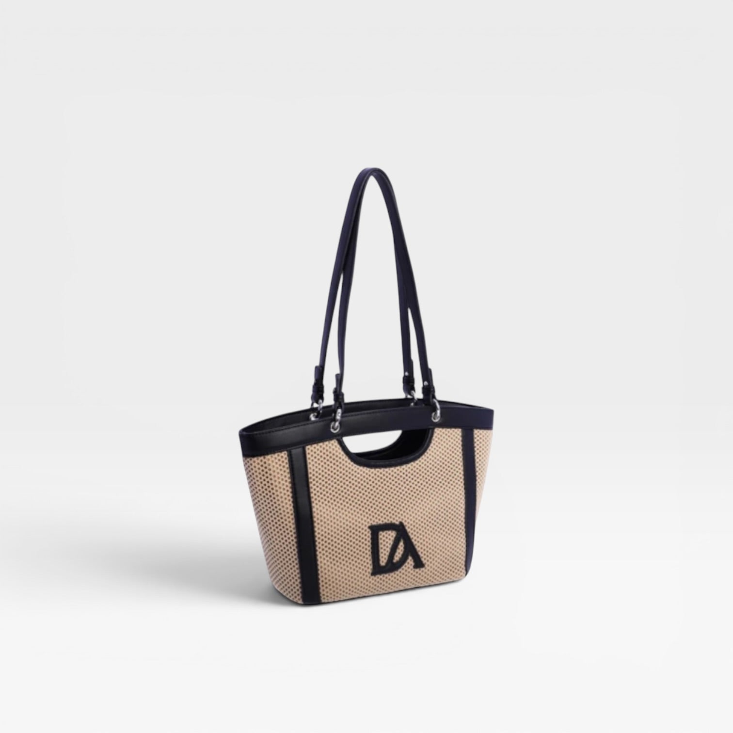 Bolso de mano beige- Don Algodón