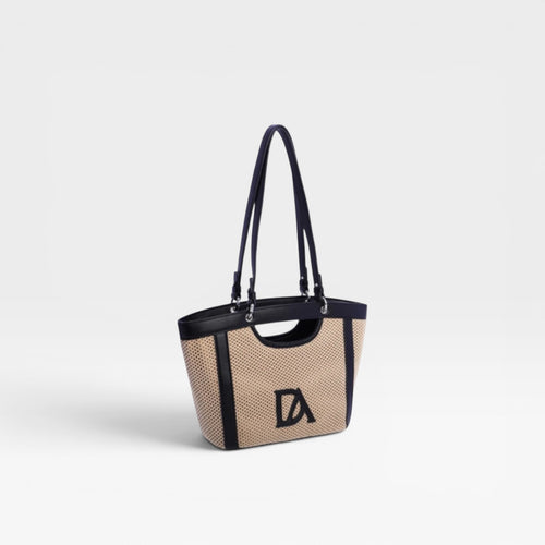 Bolso de mano beige- Don Algodón