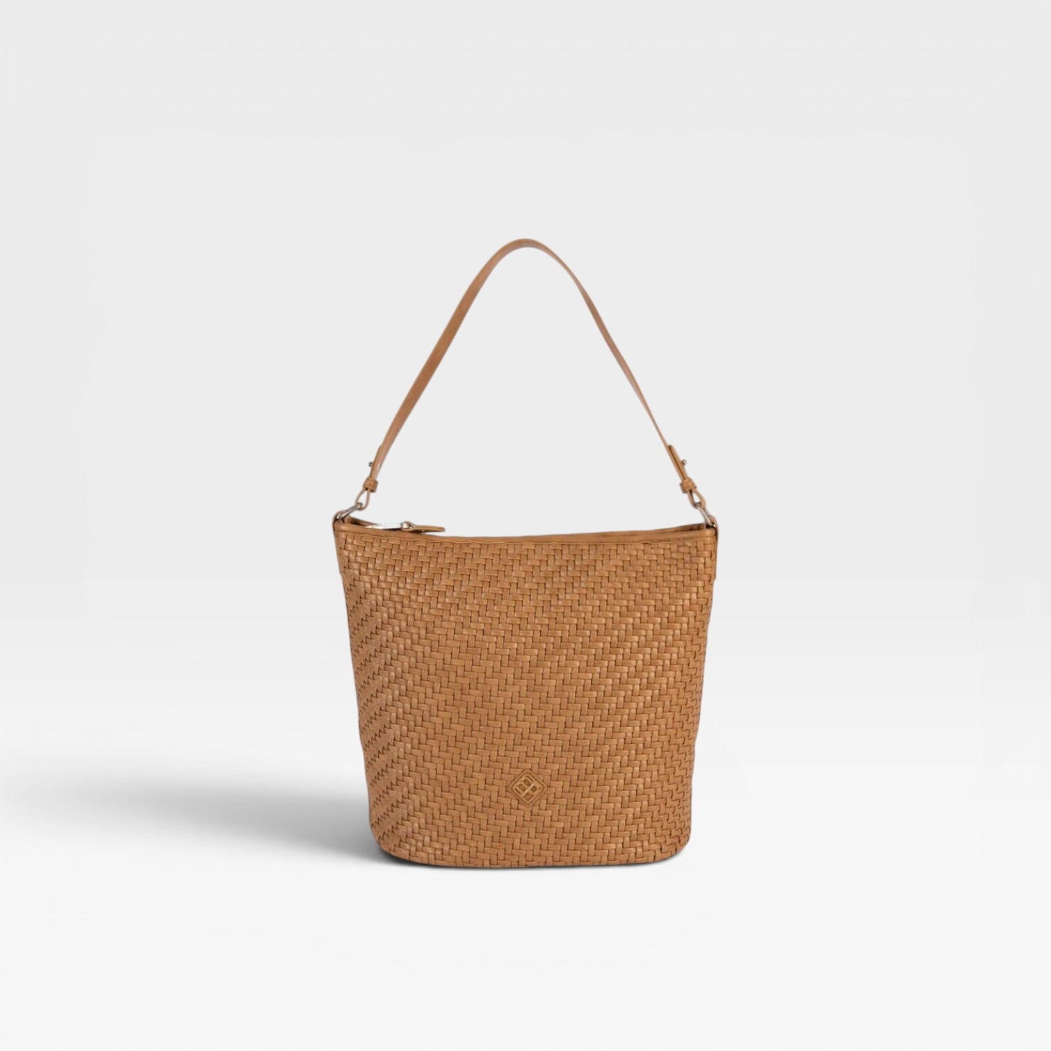 Bolso acabado trenzado Marrón- Pepe Moll