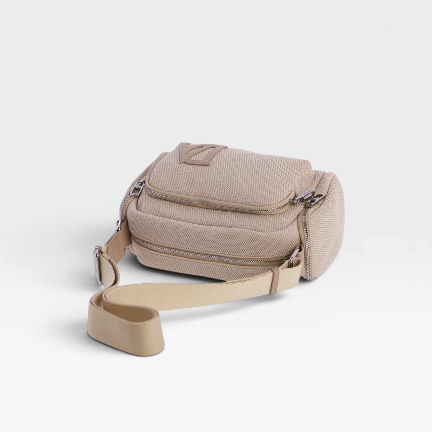 Bandolera beige- Don Algodón