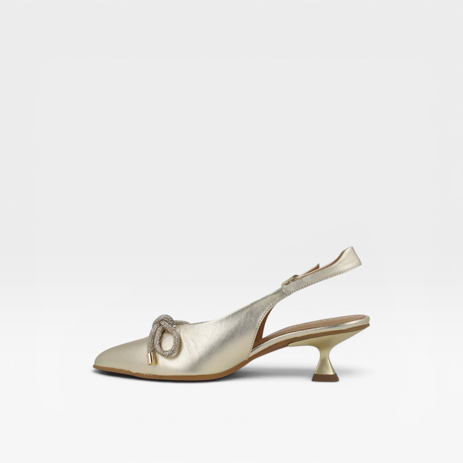 Zapatos de salón destalonado con lazo de fantasía - Pedro Miralles