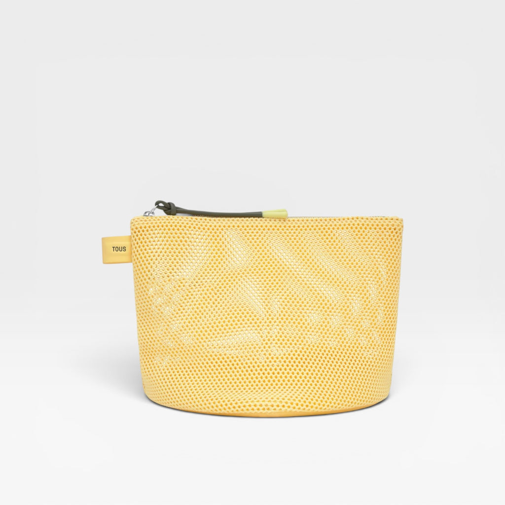 Neceser corazón amarillo icons mesh - Tous
