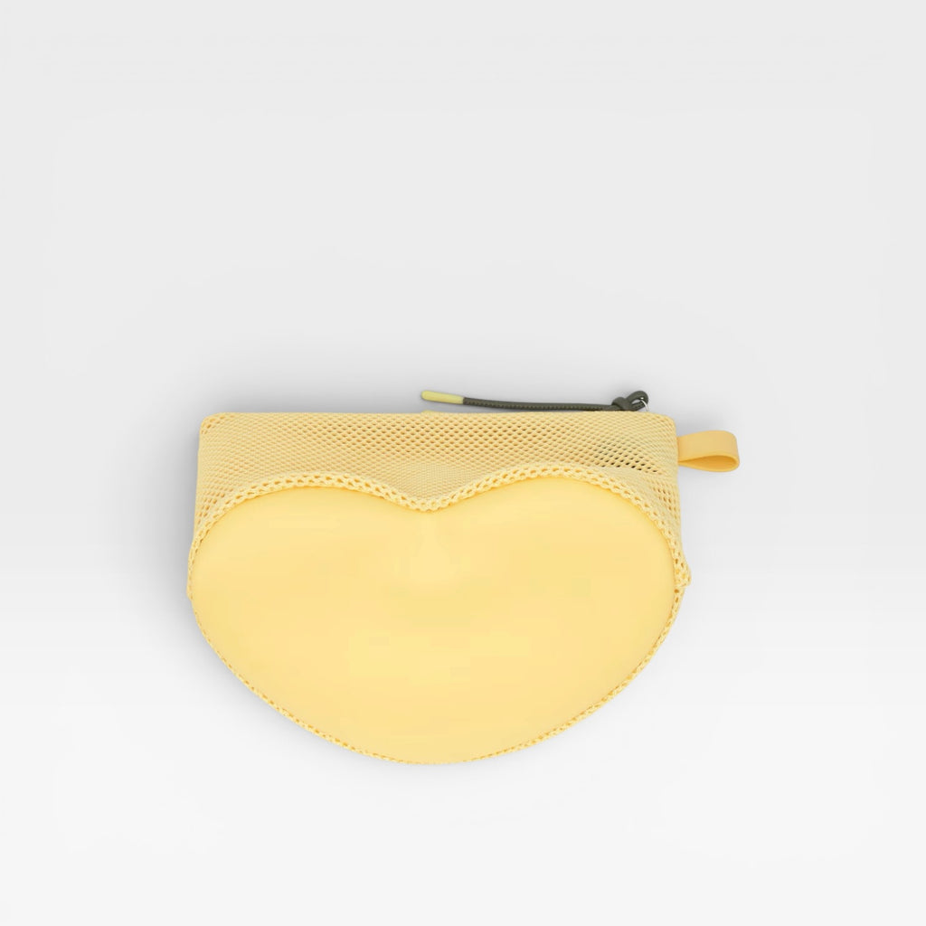 Neceser corazón amarillo icons mesh - Tous