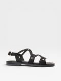 Sandalias de mujer negra - Wikers