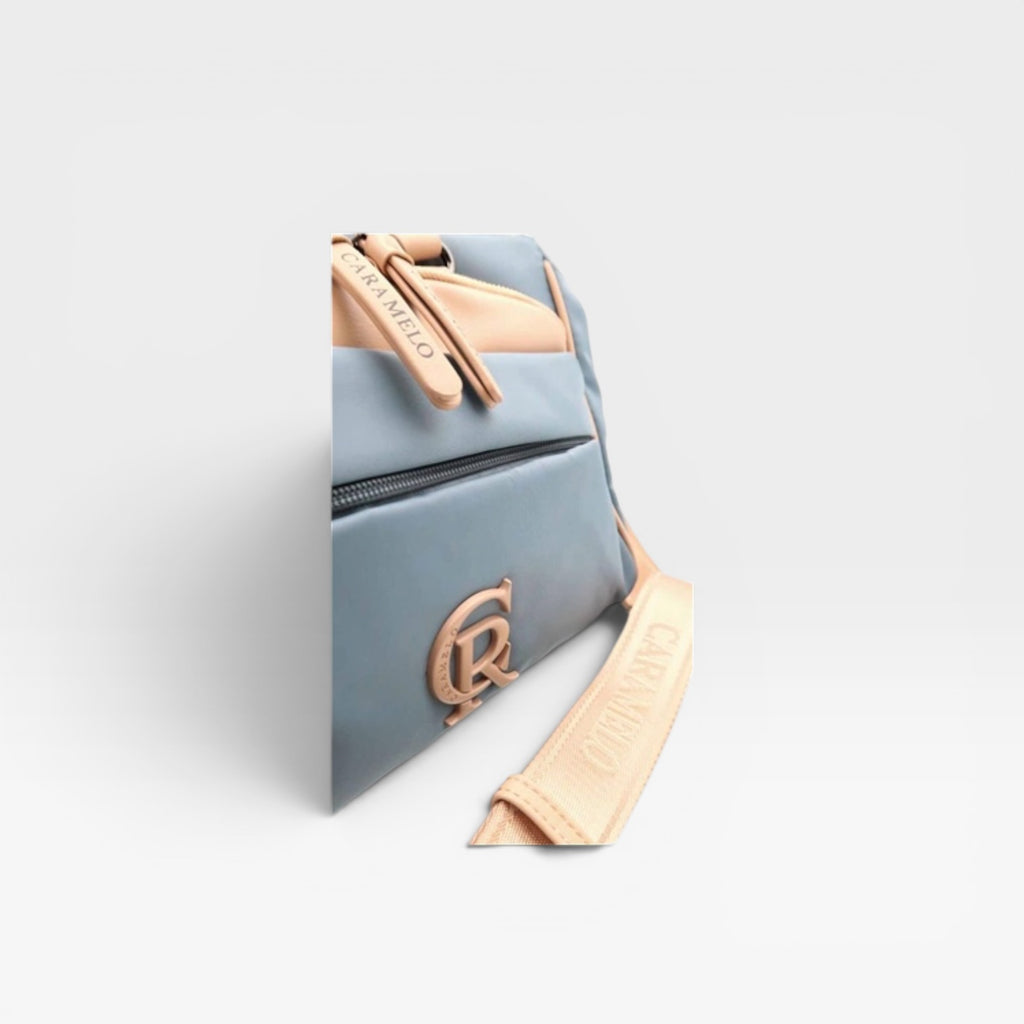 Bolso mano azul - Caramelo