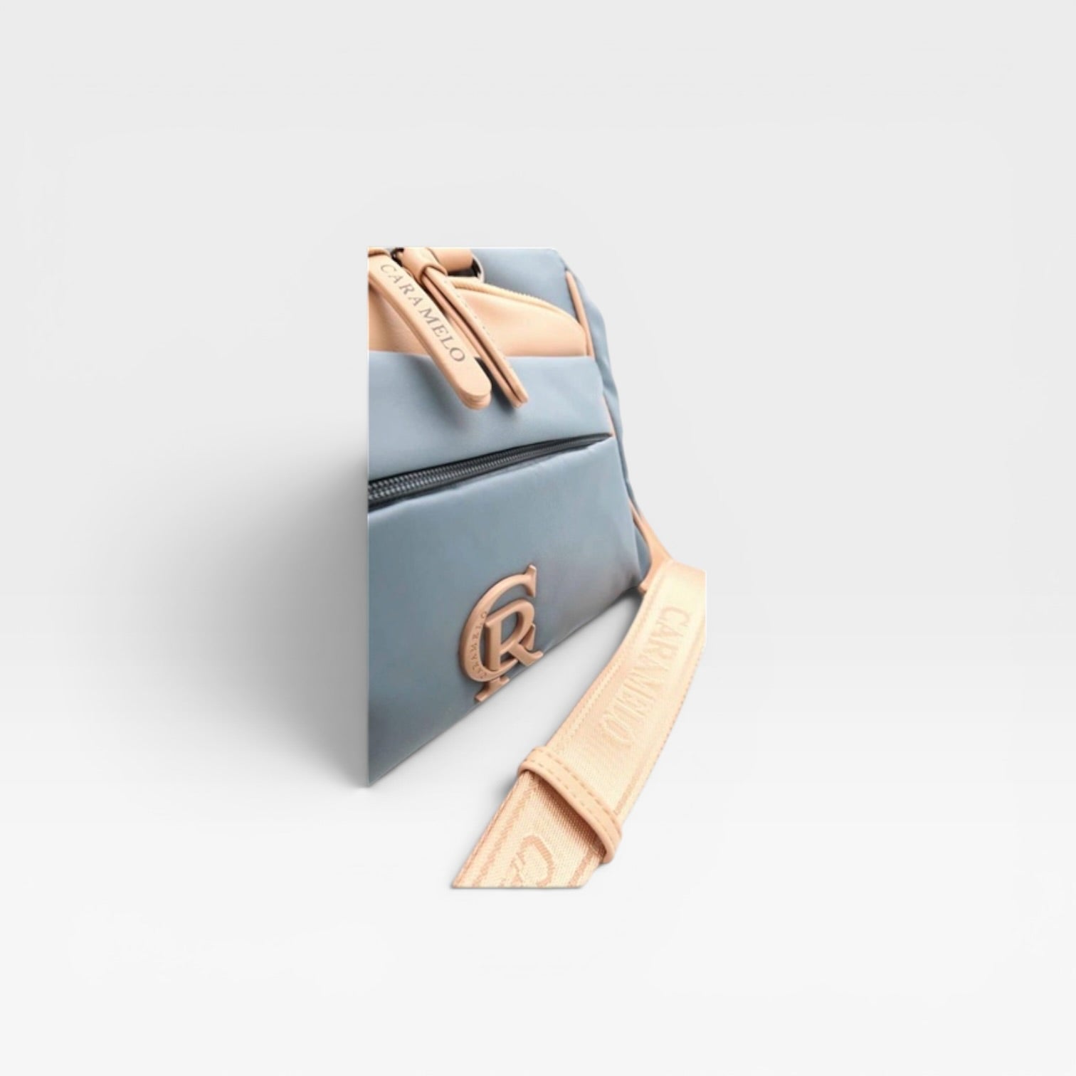 Bandolera azul- Caramelo