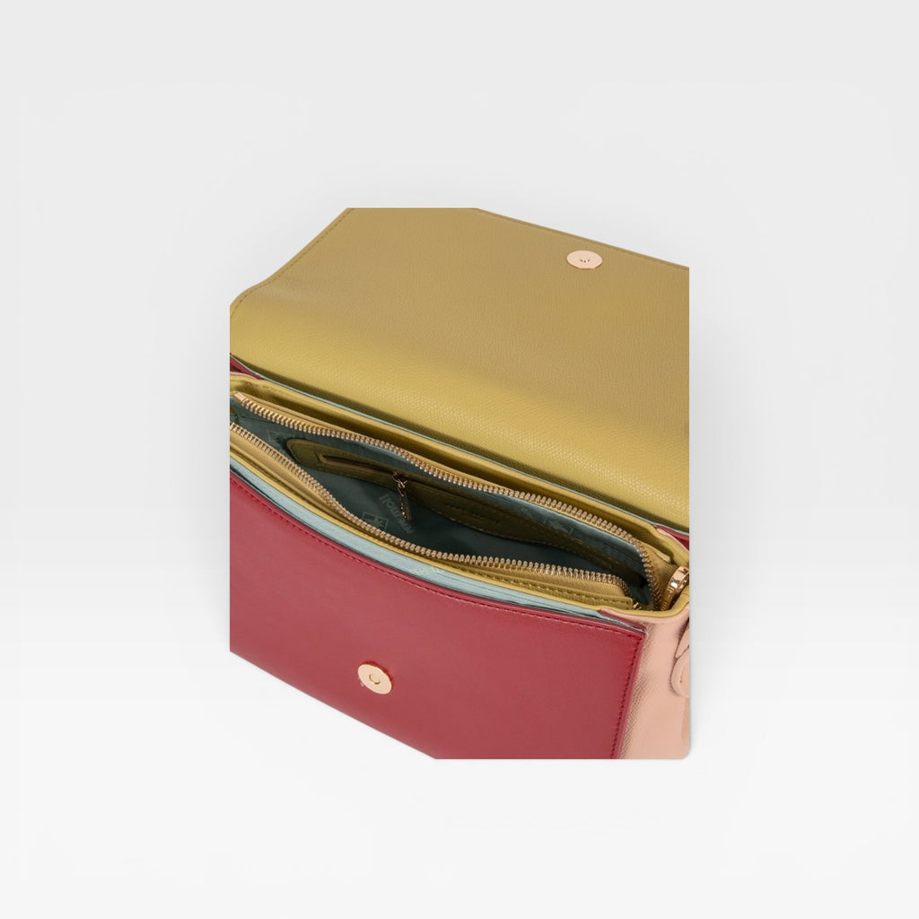 Bolso mano cadena tricolor grande - Pepe Moll