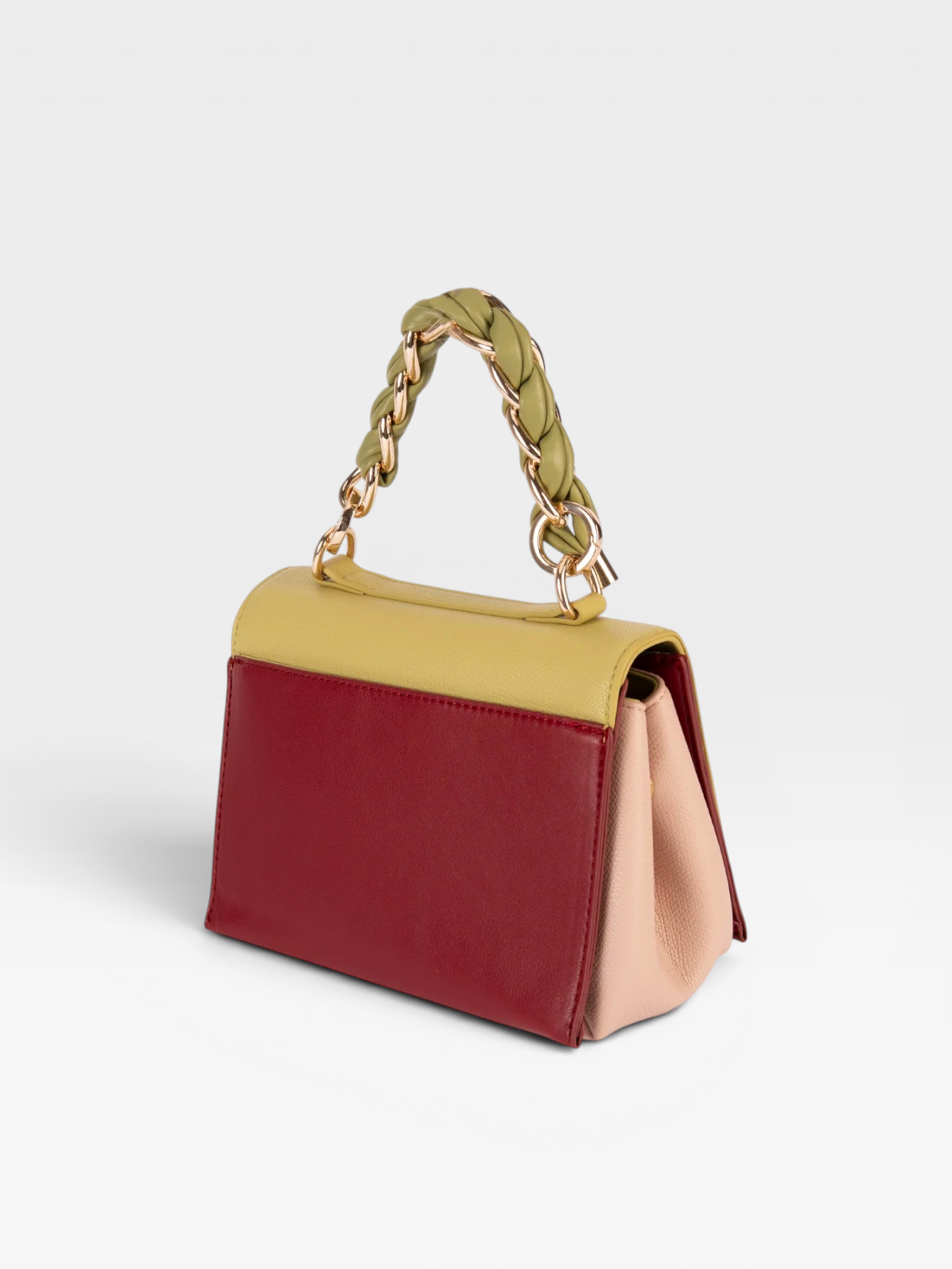 Bolso mano cadena tricolor pequeño - Pepe Moll