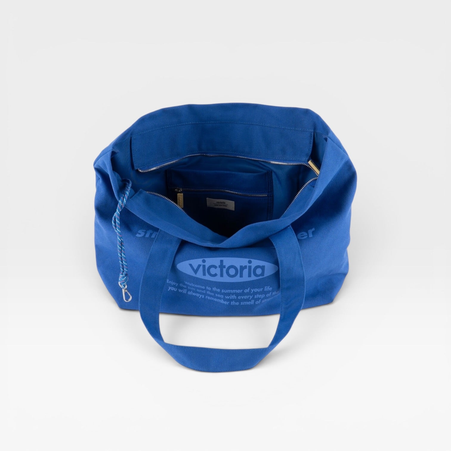 SHOPPER ALGODÓN MENSAJE - VICTORIA