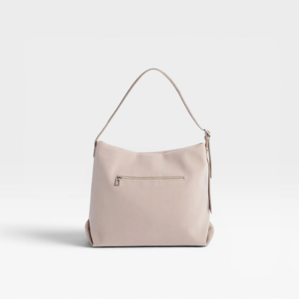 Bolso de hombro beige - Don Algodón