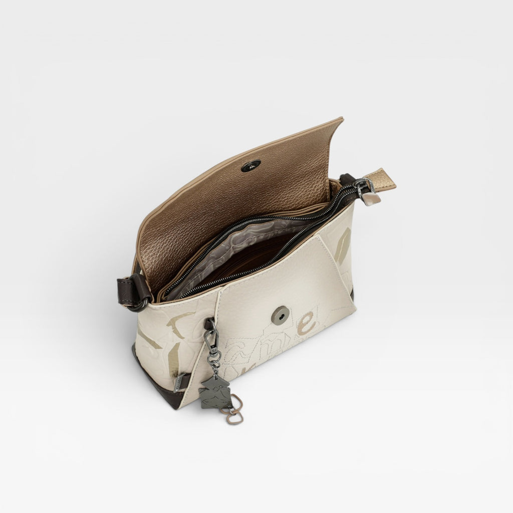 Bandolera con solapa Bloom - Anekke