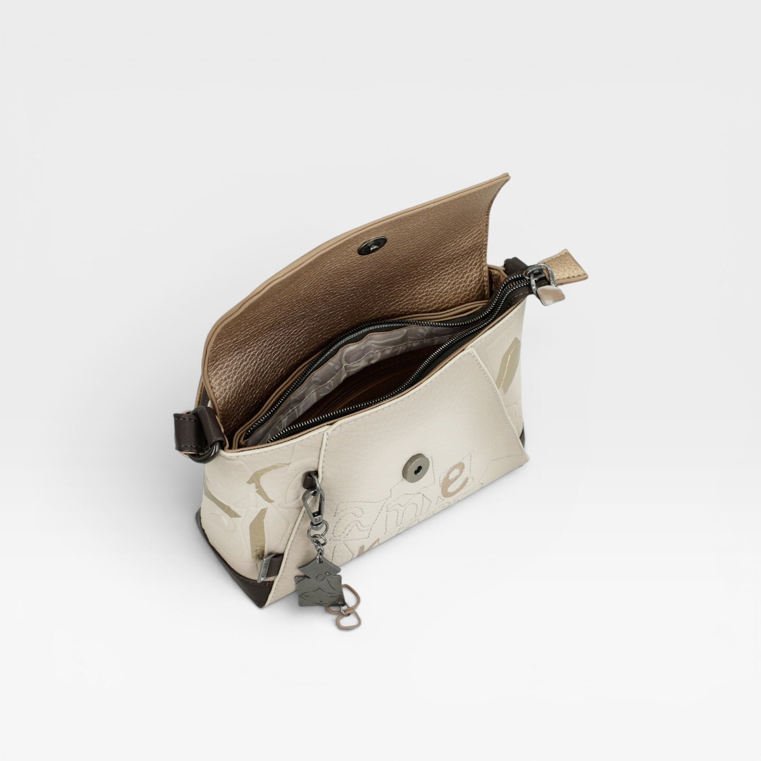 Bandolera con solapa Bloom - Anekke