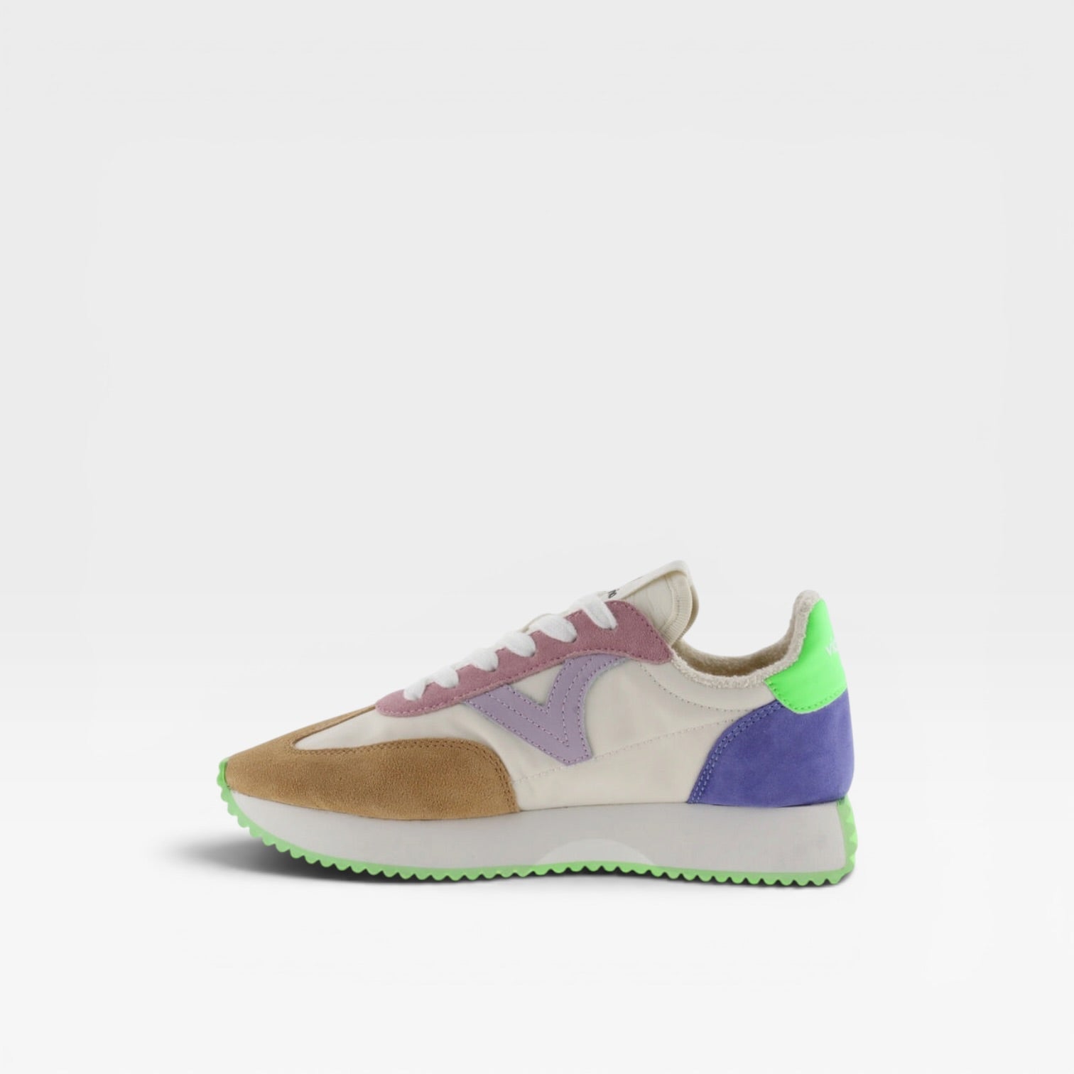 Sneaker multicolor nylon & serraje - Victoria