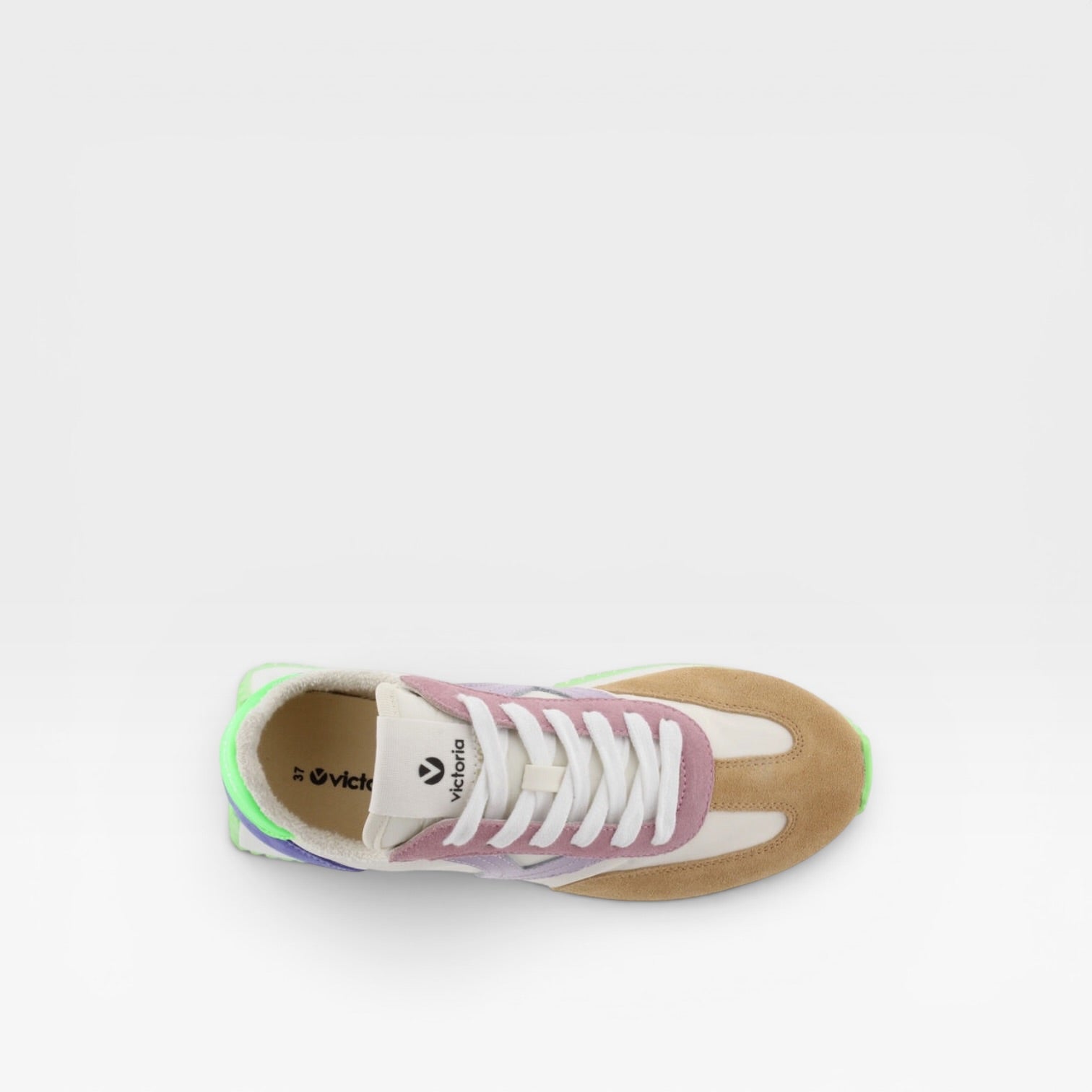 Sneaker multicolor nylon & serraje - Victoria