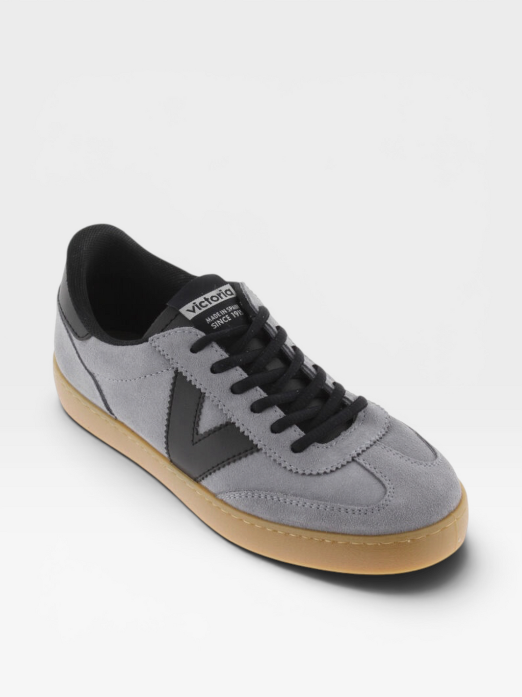 Zapatilla berlín ciclista serraje con suela caramelo - Victoria