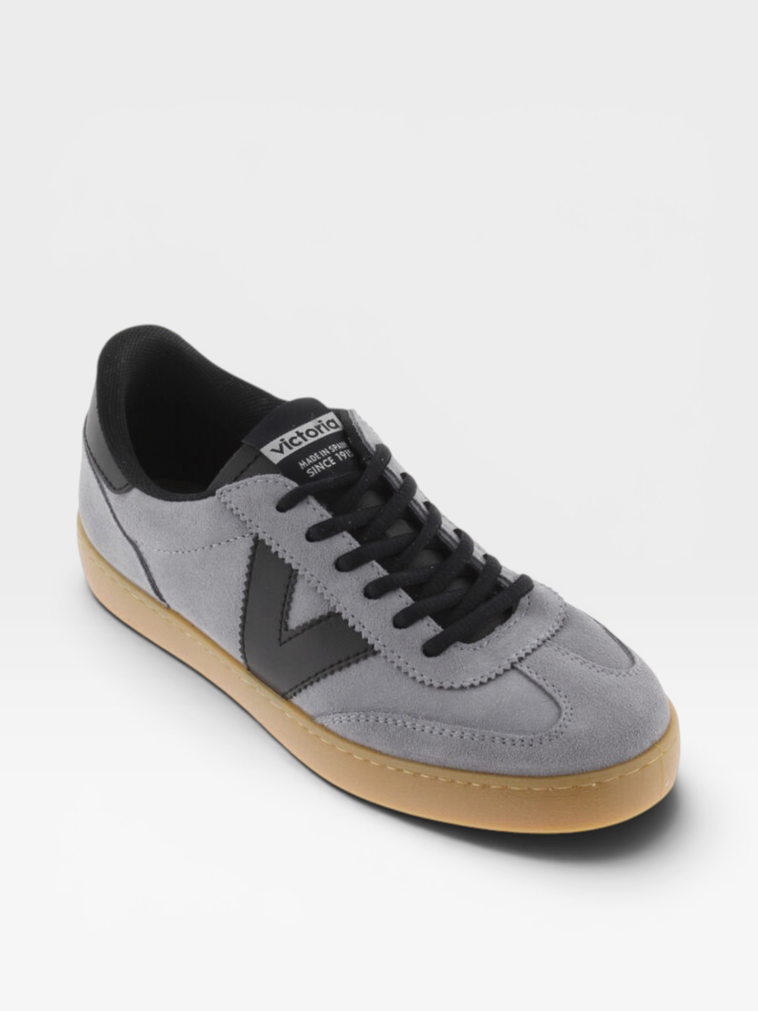 Zapatilla berlín ciclista serraje con suela caramelo - Victoria