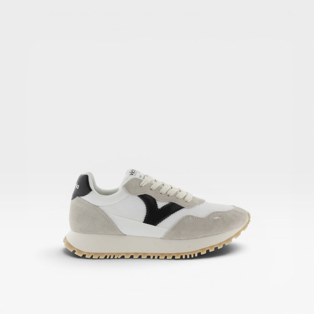 Zapatilla viento nylon/ serraje & color - Victoria