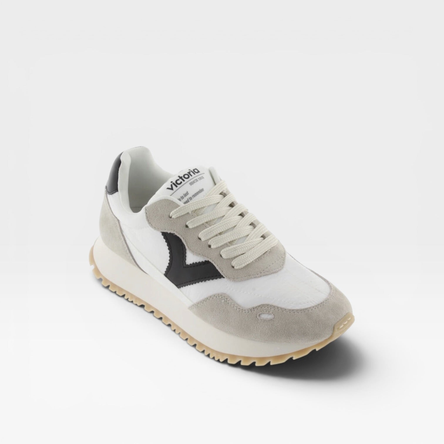 Zapatilla viento nylon/ serraje & color - Victoria