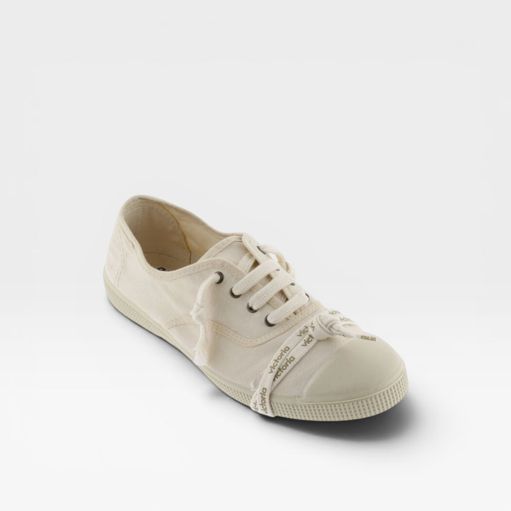 Zapatilla de lona con doble cordón - Victoria