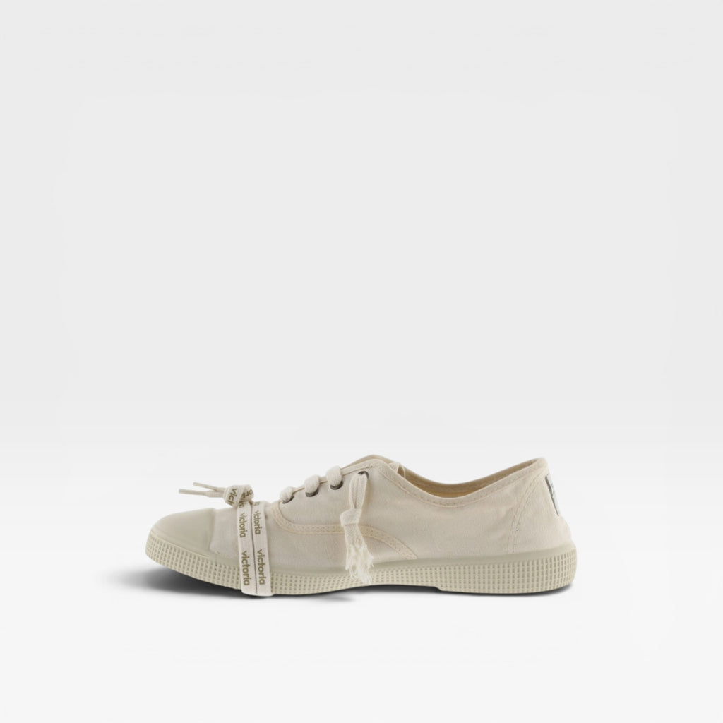 Zapatilla de lona con doble cordón - Victoria