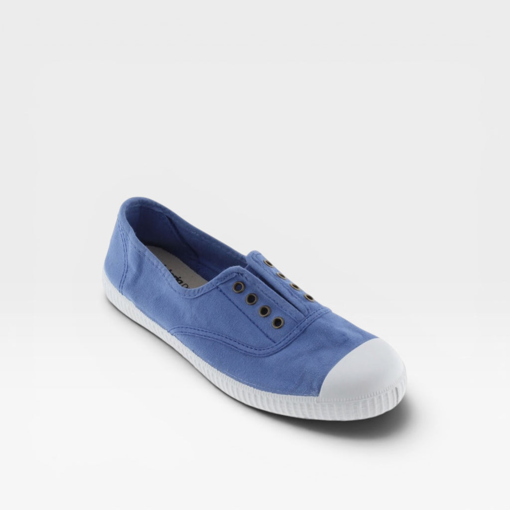 Zapatilla de lona con elástico  - Victoria