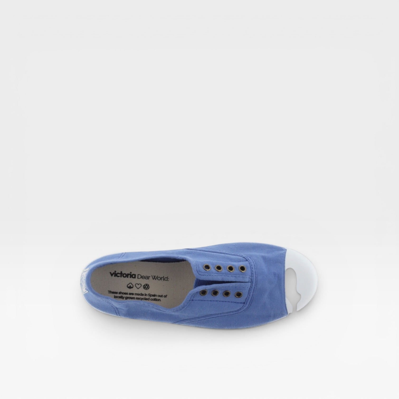 Zapatilla de lona con elástico  - Victoria