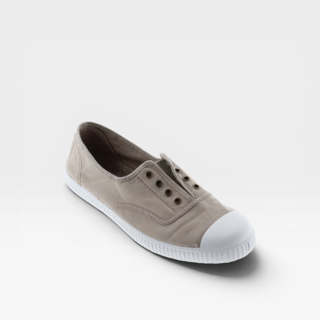 Zapatilla de lona con elástico  - Victoria