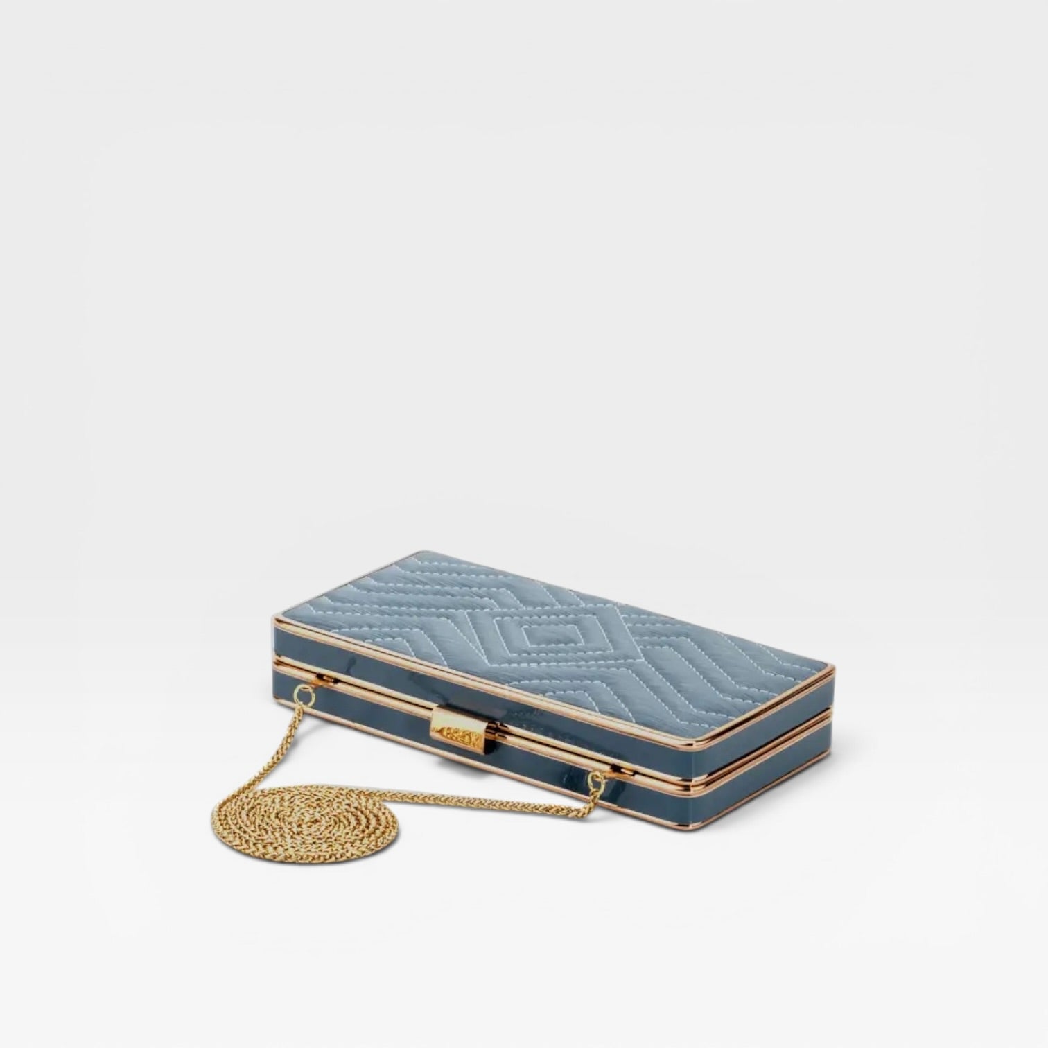 Bolso fiesta clutch Thalía azul - Pepe moll