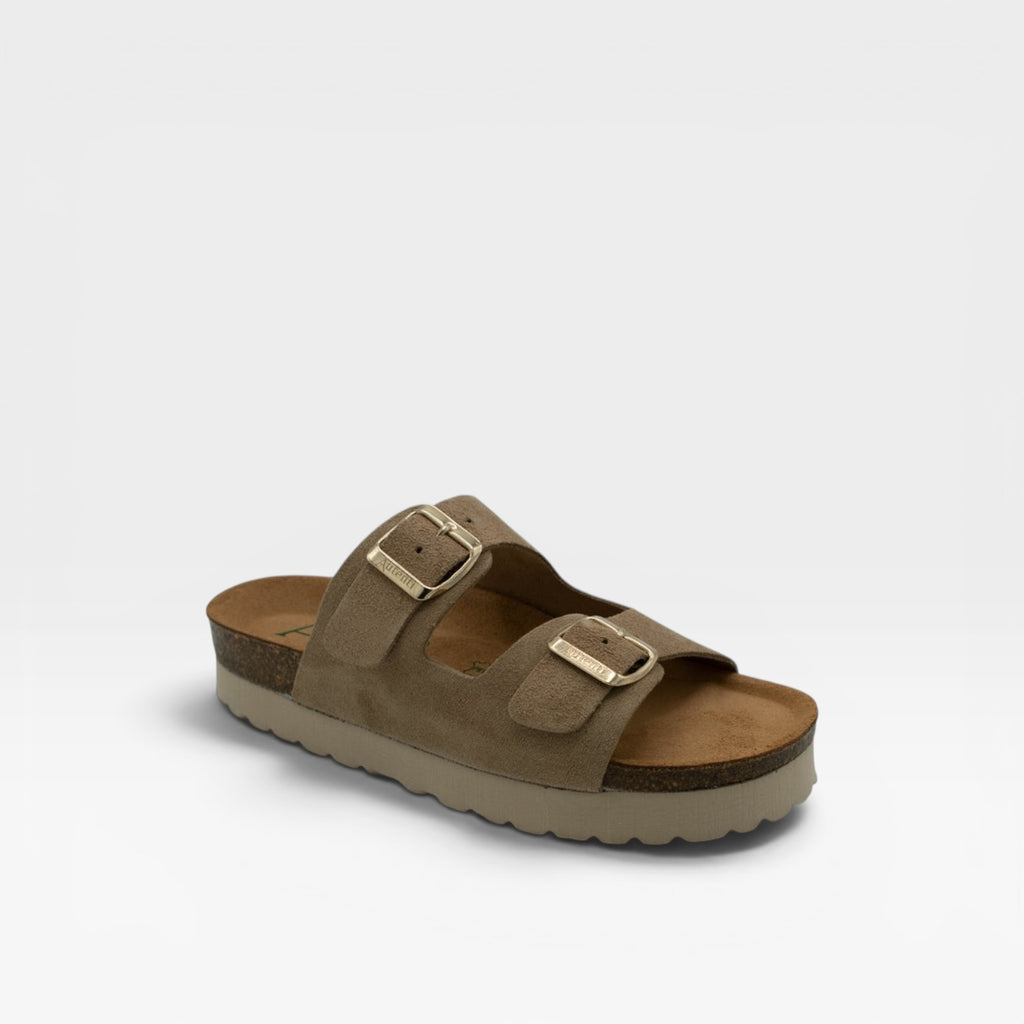Bio doble plataforma beige - Autenti