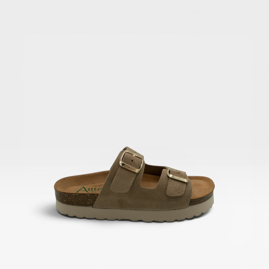 Bio doble plataforma beige - Autenti