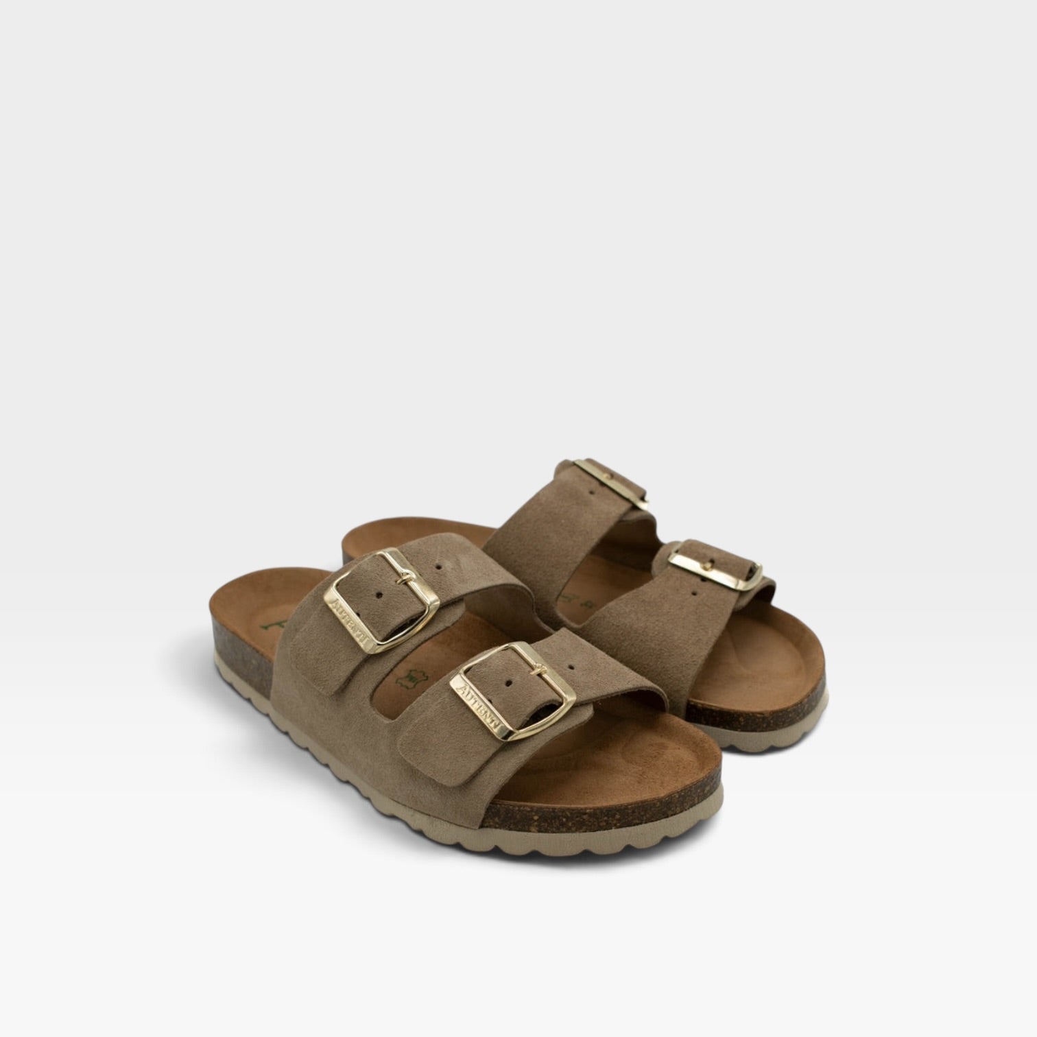 Bio dos hebillas beige - Autenti