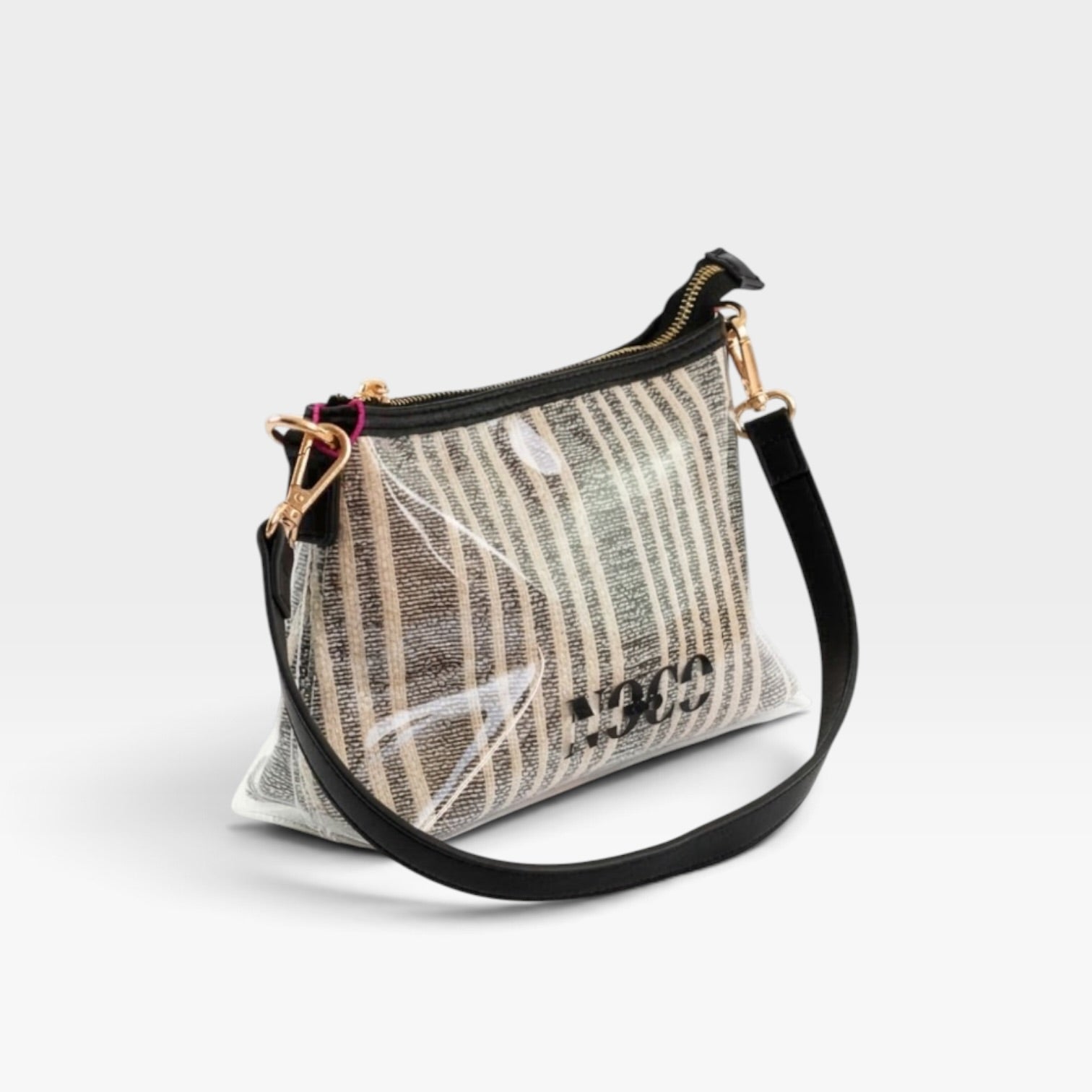 Bolso vinilo lona negro - Noco