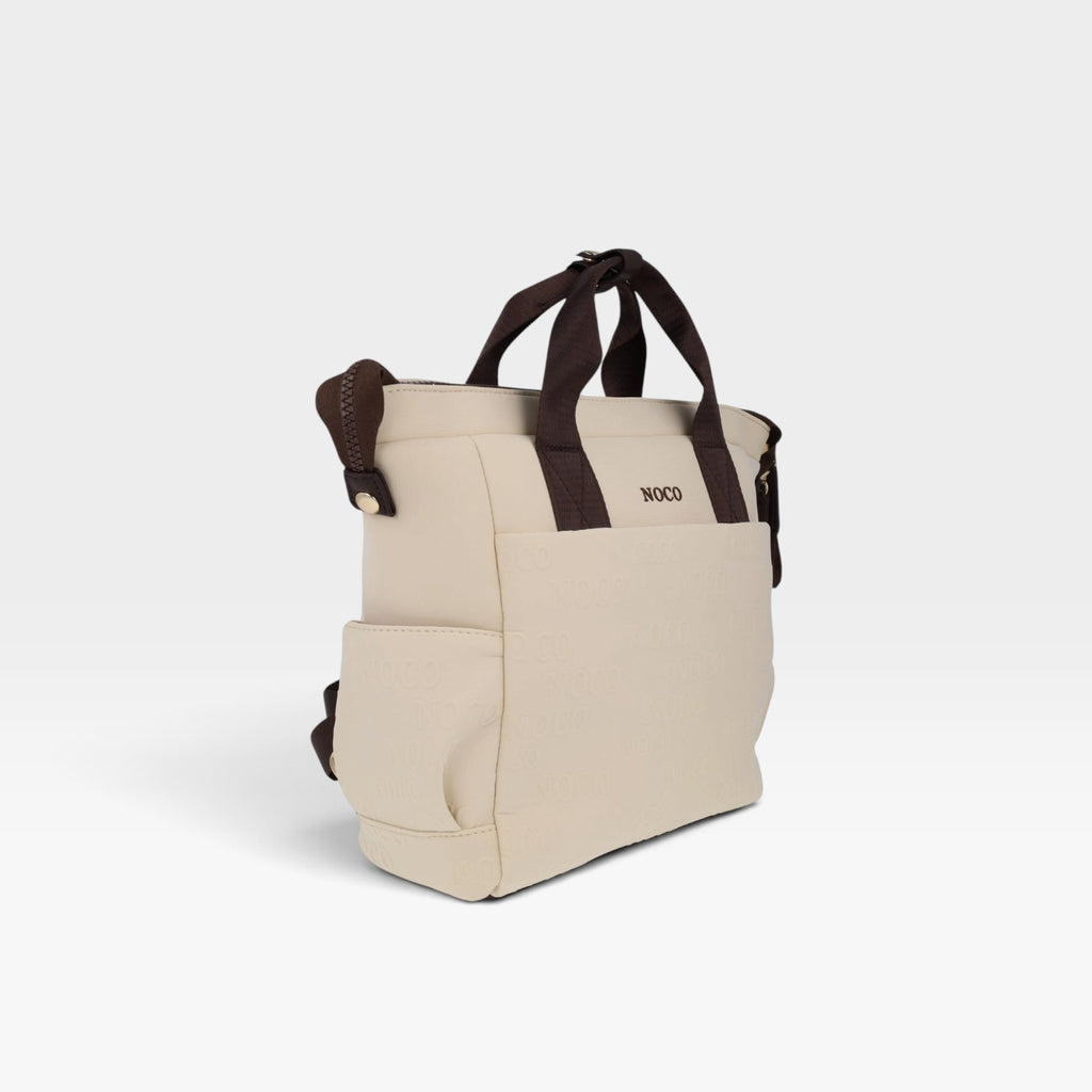 Mochila neopreno beige - Noco