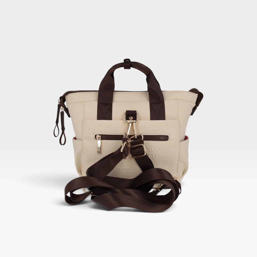 Mochila neopreno beige - Noco
