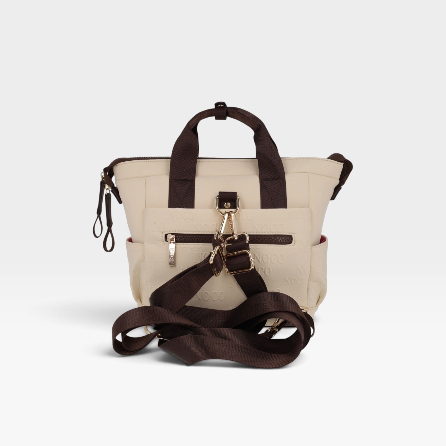 Mochila neopreno beige - Noco