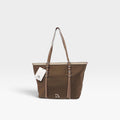 Bandolera tote marrón - Don Algodón