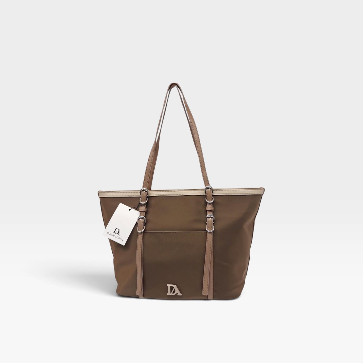 Bandolera tote marrón - Don Algodón