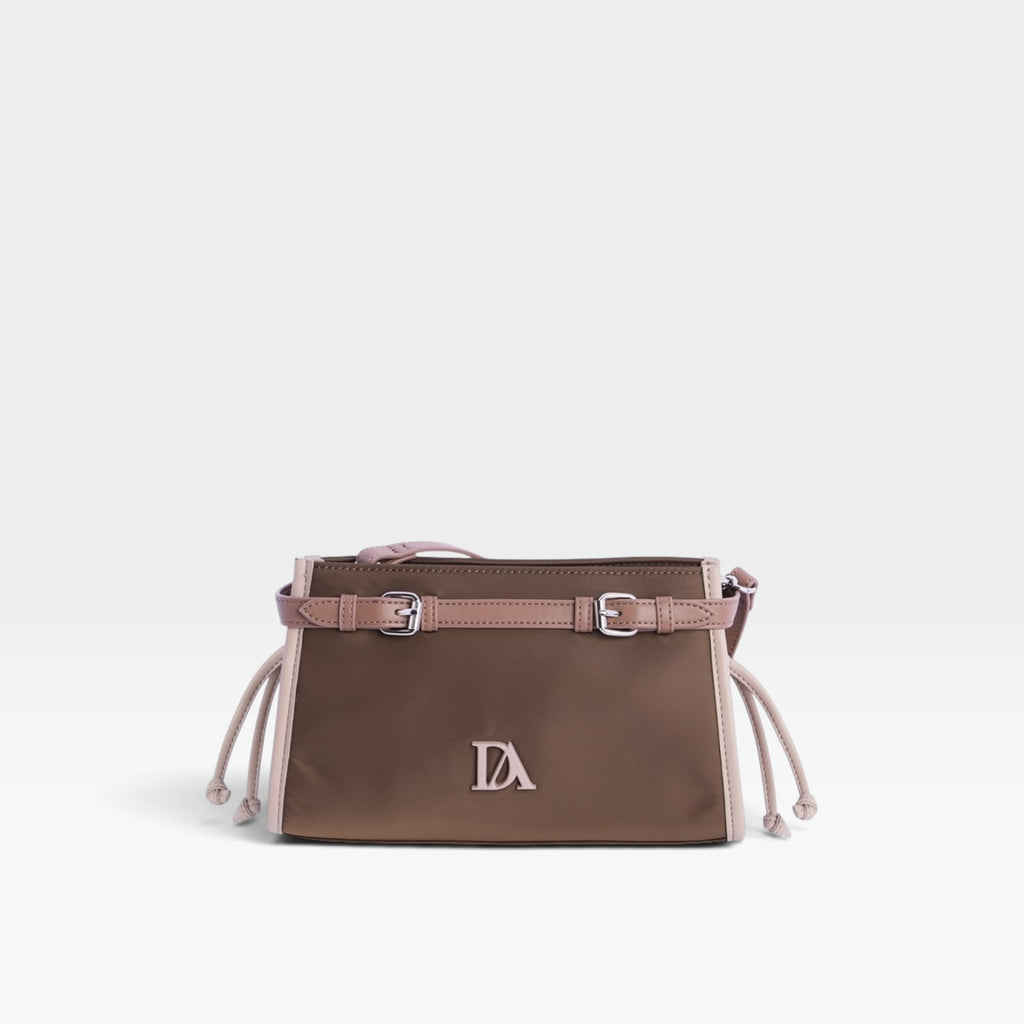 Bandolera con correa marrón - Don Algodón