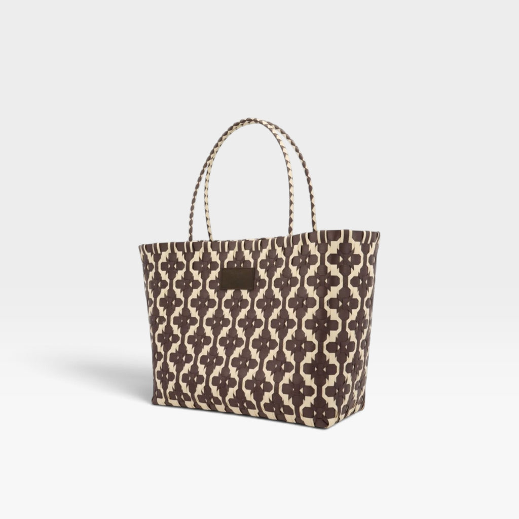 Bolso tote asas marrón - Noa Harmon