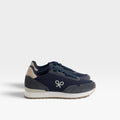 Deportivo relax  serraje casual marino - Silbon