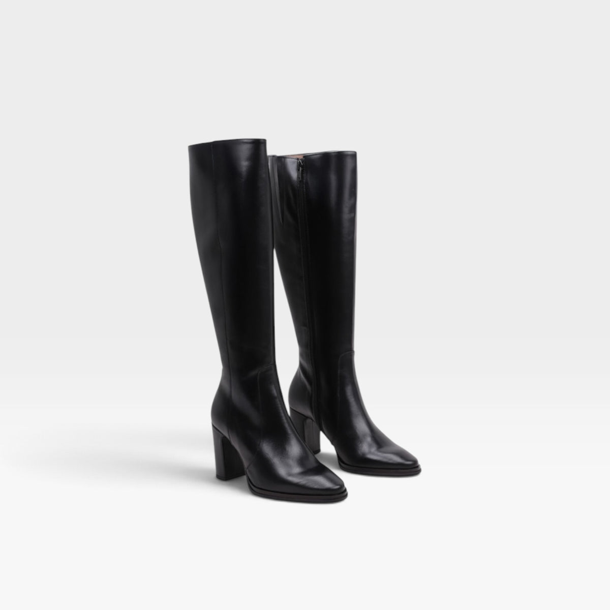 Bota negra alta - Wonders