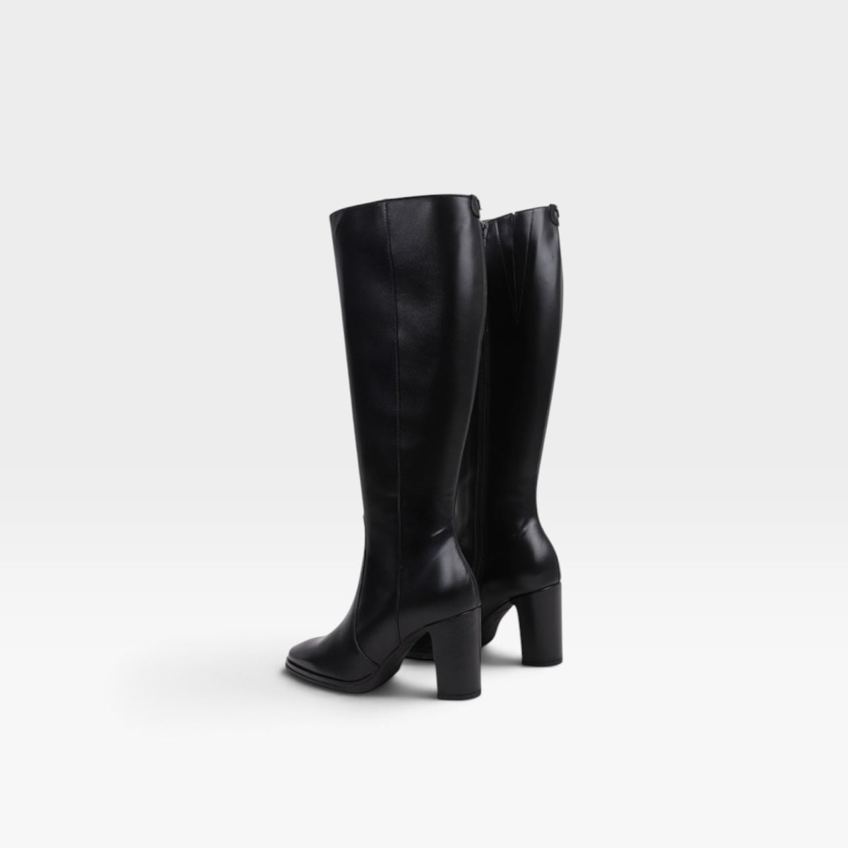 Bota negra alta - Wonders
