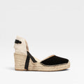 Romero Cuña 7 cm Ante Negro - Alhamas