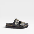 Sandalia plataforma TUNEZ-262 negro - Yokono
