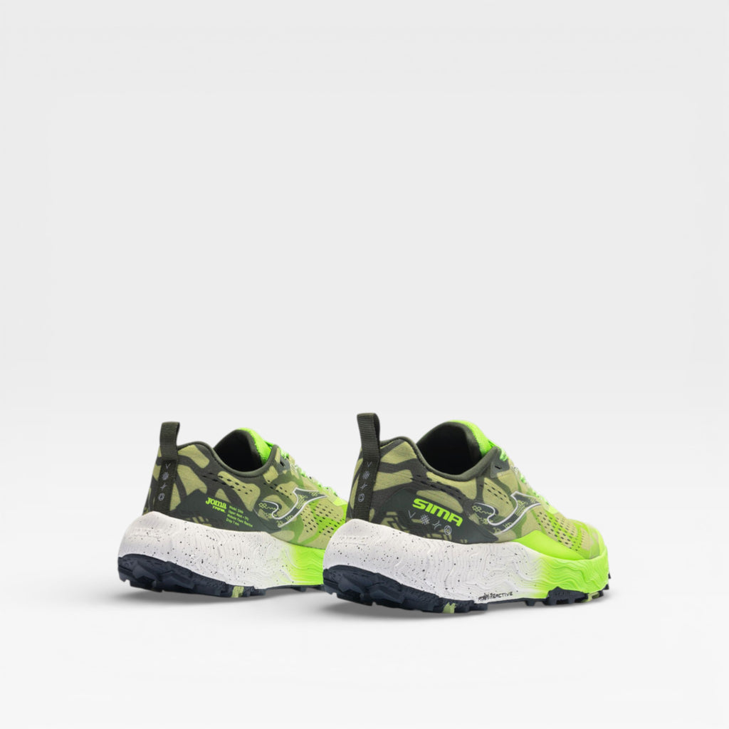 Zapatillas trail Sima 26 hombre verde flúor - Joma
