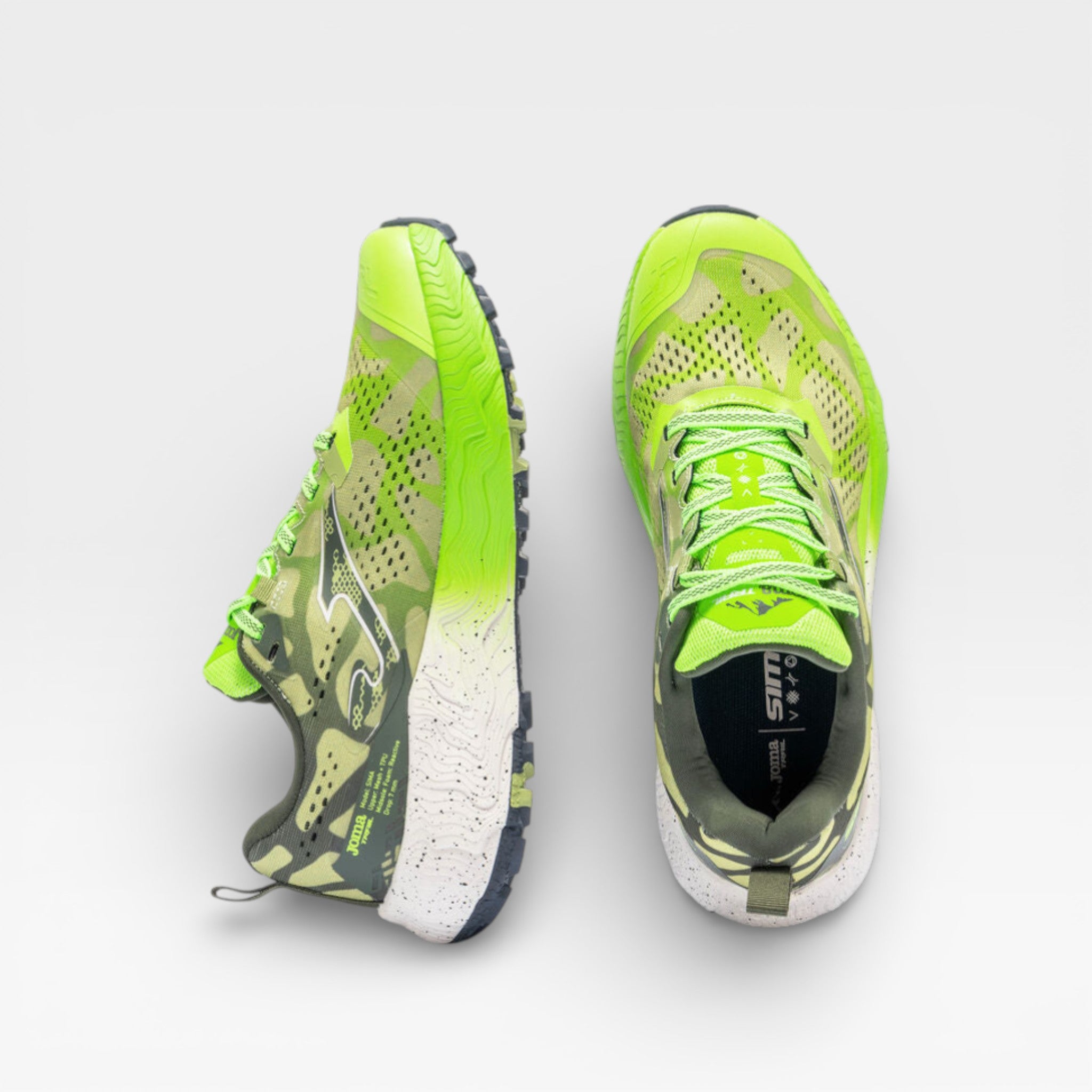 Zapatillas trail Sima 26 hombre verde flúor - Joma
