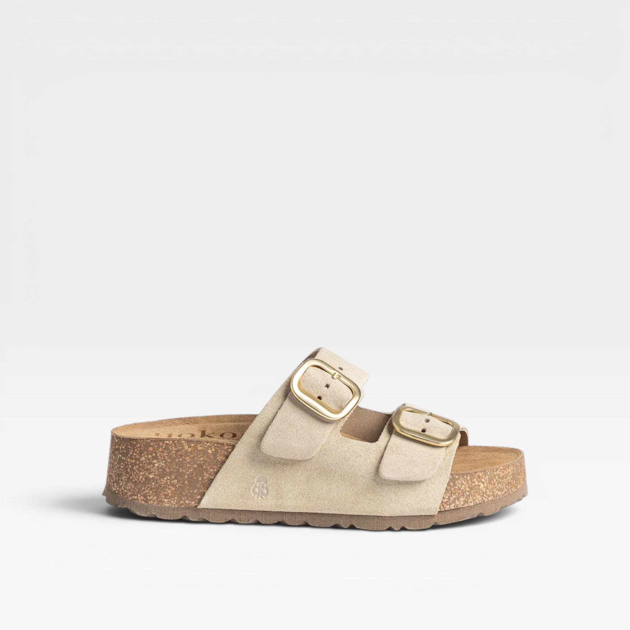 Sandalia plataforma WIWI-003 beige - Yokono
