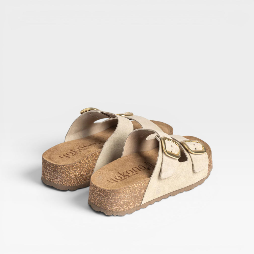 Sandalia plataforma WIWI-003 beige - Yokono