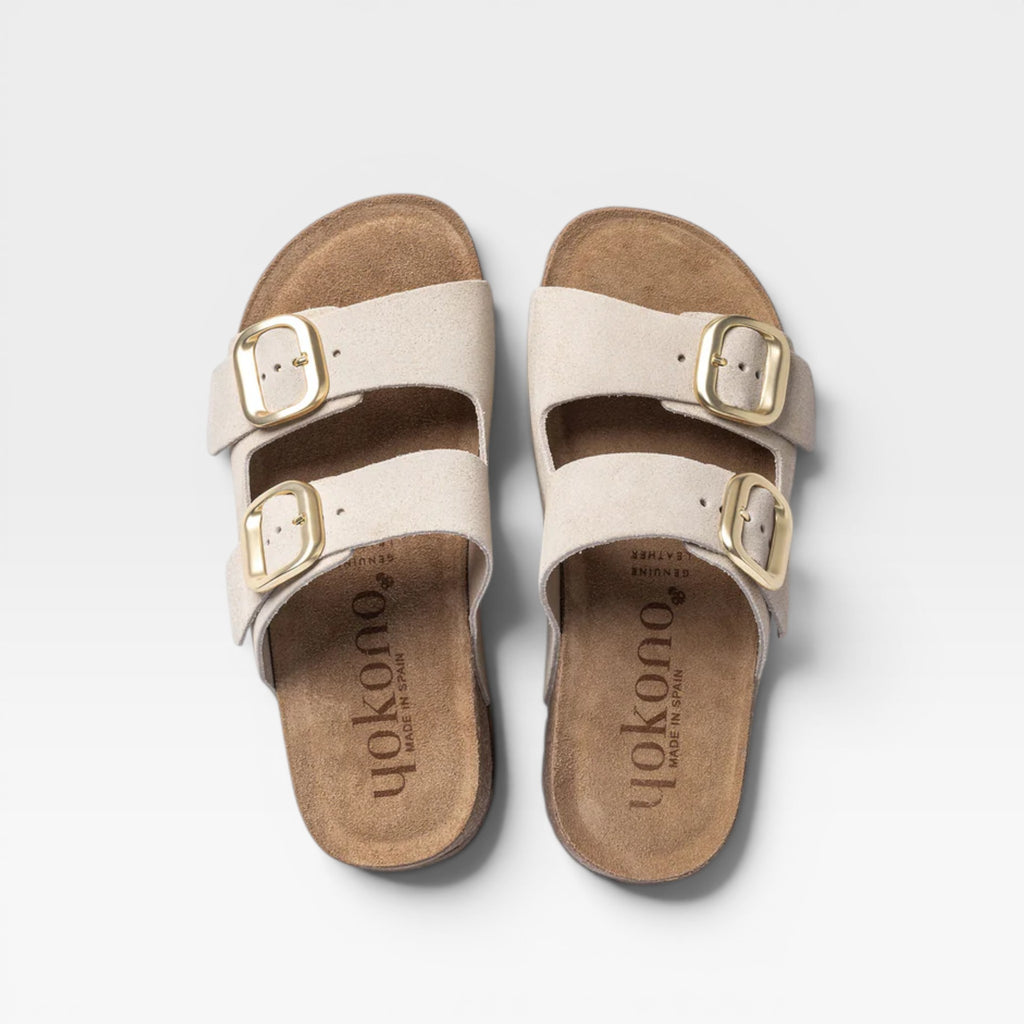 Sandalia plataforma WIWI-003 beige - Yokono